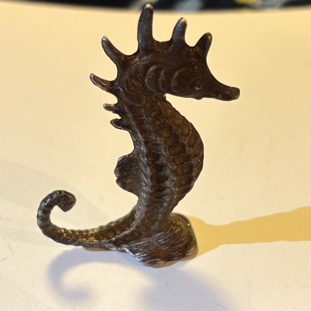 Vintage Spoontique Pewter Seahorse